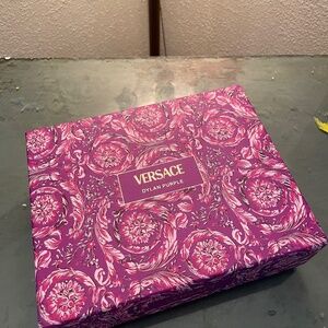 Versace Dylan Purple Perfume " EMPTY BOX" 10 Inch Box Gift Box Storage